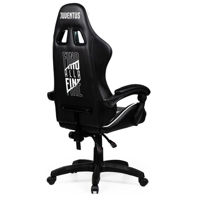 Take-Two Interactive Poltrona Gaming SGPN0003 Nero e Bianco Imbottita con Ruote