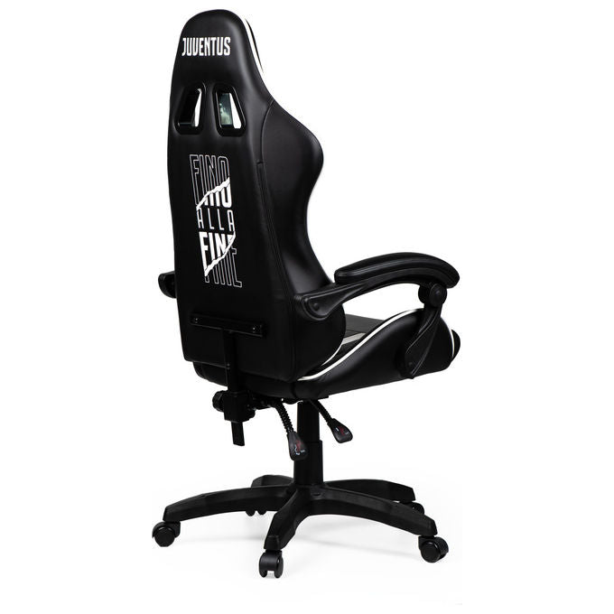 Take-Two Interactive Poltrona Gaming SGPN0003 Nero e Bianco Imbottita con Ruote