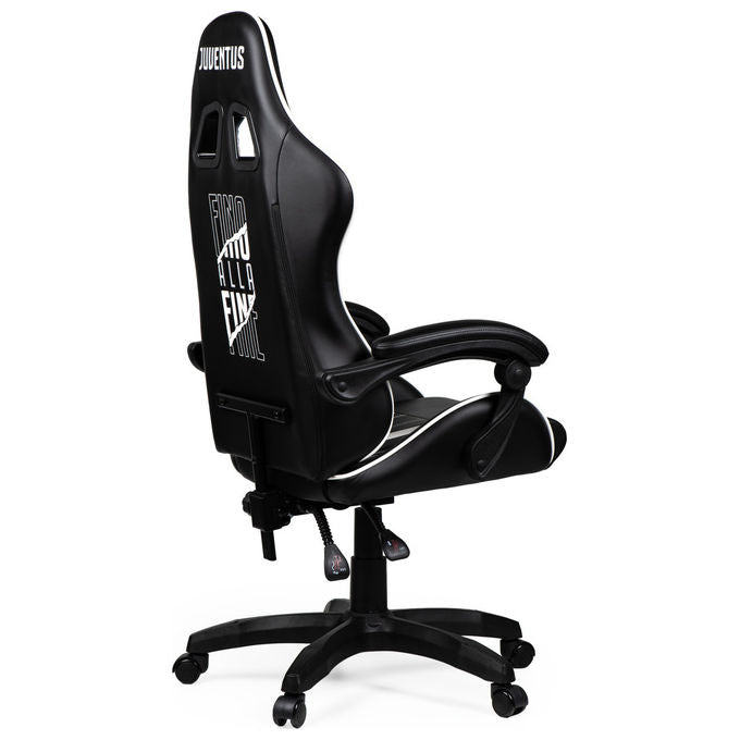 Take-Two Interactive Poltrona Gaming SGPN0003 Nero e Bianco Imbottita con Ruote