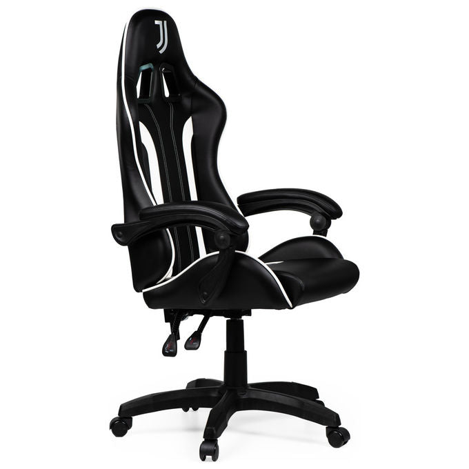 Take-Two Interactive Poltrona Gaming SGPN0003 Nero e Bianco Imbottita con Ruote