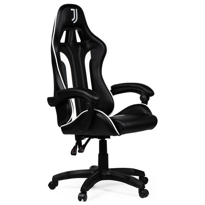 Take-Two Interactive Poltrona Gaming SGPN0003 Nero e Bianco Imbottita con Ruote
