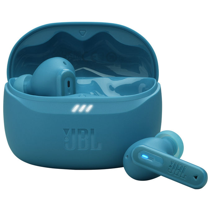 JBL Tune Beam 2 Auricolari Wireless In-ear Turchese Bluetooth 5.3 Cancellazione Rumore