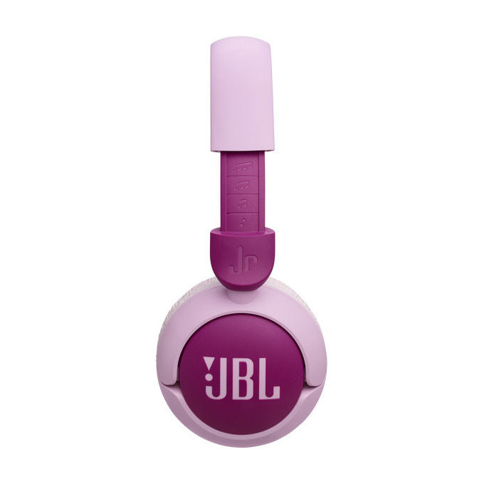 JBL Junior 320BT Cuffie Wireless per Bambini Viola con Bluetooth 5.3 e 50h Batteria