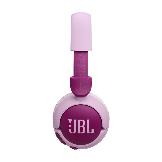 JBL Junior 320BT Cuffie Wireless per Bambini Viola con Bluetooth 5.3 e 50h Batteria