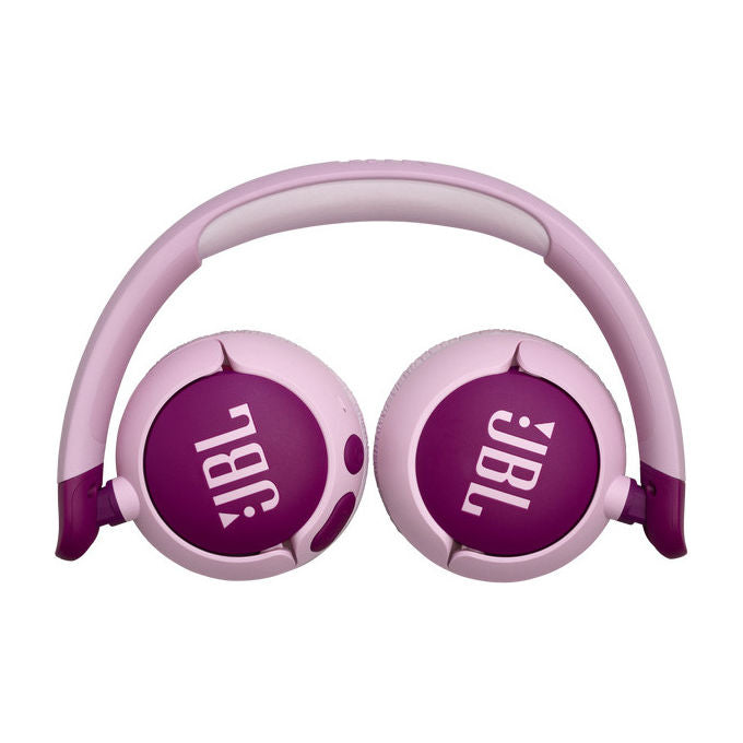 JBL Junior 320BT Cuffie Wireless per Bambini Viola con Bluetooth 5.3 e 50h Batteria