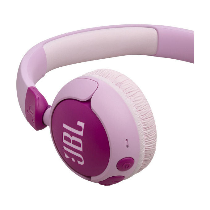JBL Junior 320BT Cuffie Wireless per Bambini Viola con Bluetooth 5.3 e 50h Batteria