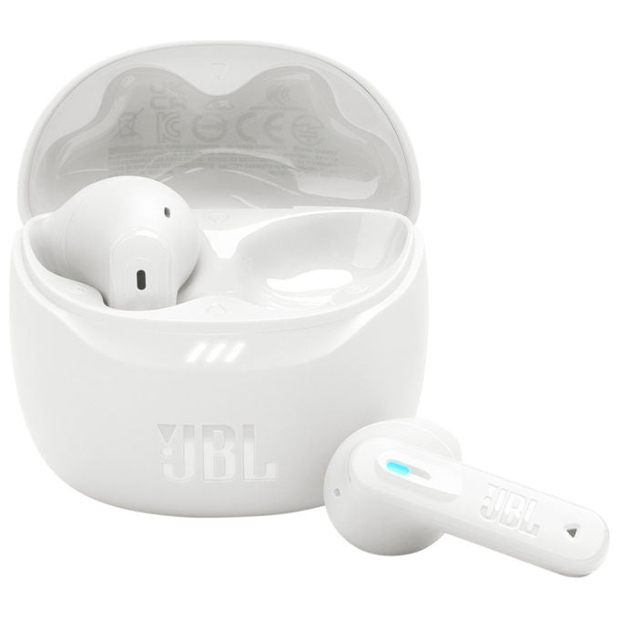 JBL Tune Flex 2 Auricolari Bluetooth TWS In-ear Bianchi con Cancellazione Rumore IP54