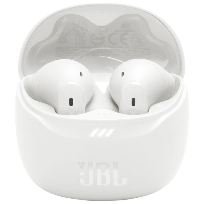 JBL Tune Flex 2 Auricolari Bluetooth TWS In-ear Bianchi con Cancellazione Rumore IP54