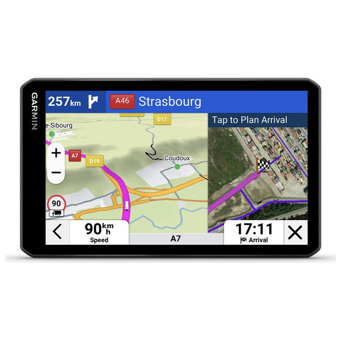 Garmin dēzl LGV720 Navigatore GPS Camion e Auto 17,6 cm Touch Screen Nero 32GB