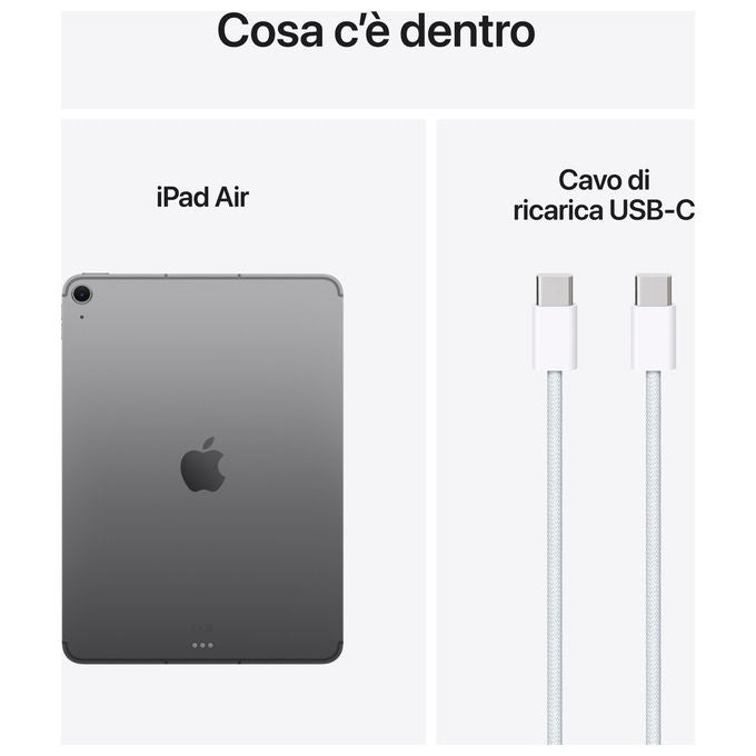 Apple iPad Air 11'' 5a gen M3 512GB Wi-Fi + 5G Grigio siderale