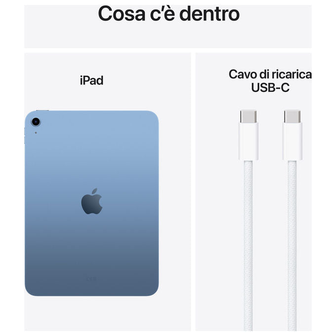 Apple iPad 11'' Wi-Fi 512GB Blu - Tablet con Display Liquid Retina e Chip A16