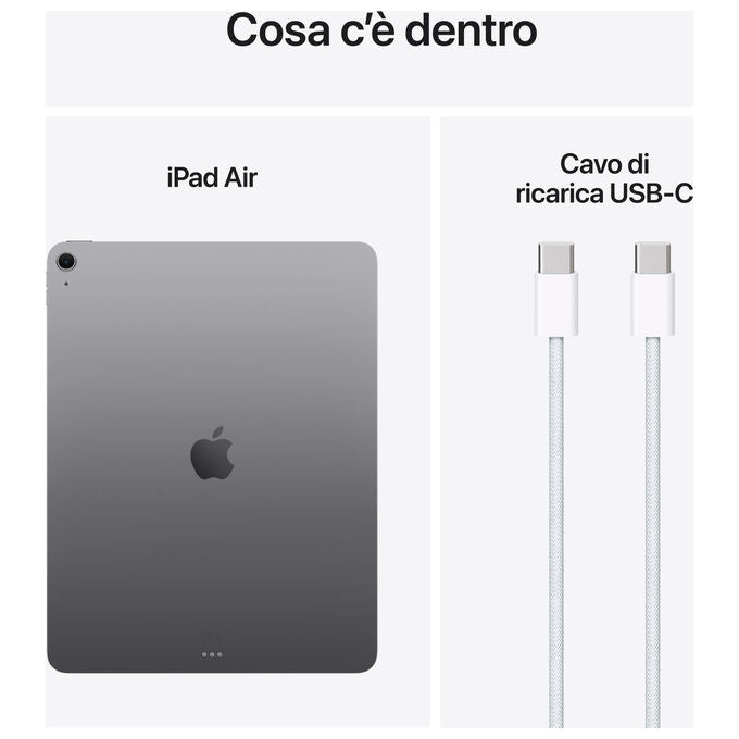 Apple iPad Air 13'' M3 128GB Wi-Fi Grigio Siderale - Tablet