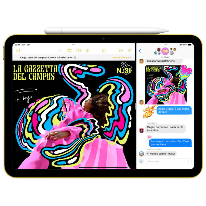 Apple iPad 11'' Wi-Fi 512GB Argento - Tablet con Display Liquid Retina