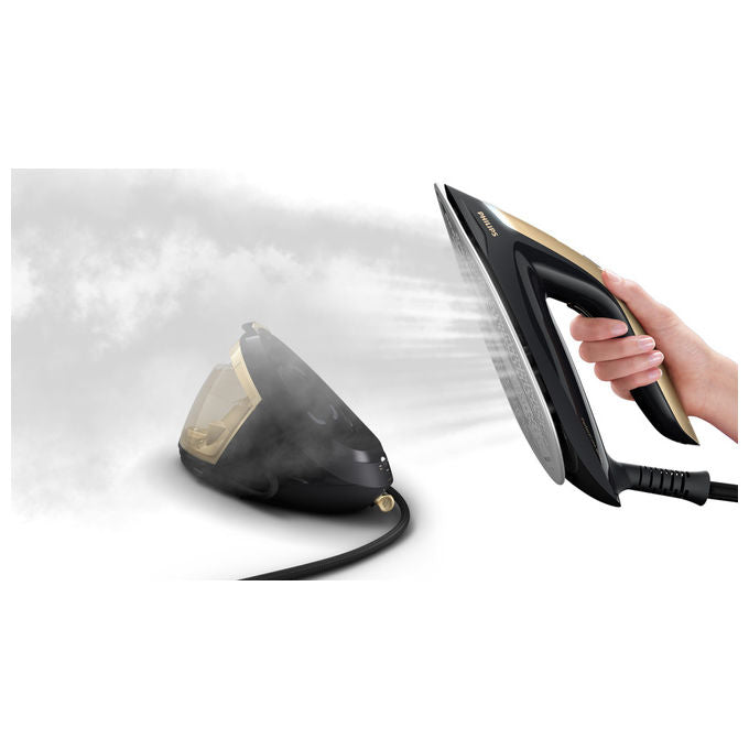 Philips PerfectCare 8000 PSG8140-80 Ferro da Stiro con Caldaia 2700W 8.5bar Nero-Oro
