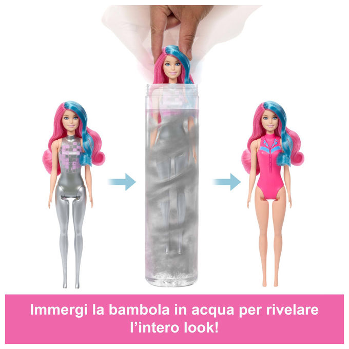 Barbie Bambola Color Reveal Western JCP01 Cambia Colore - Serie Country Chic