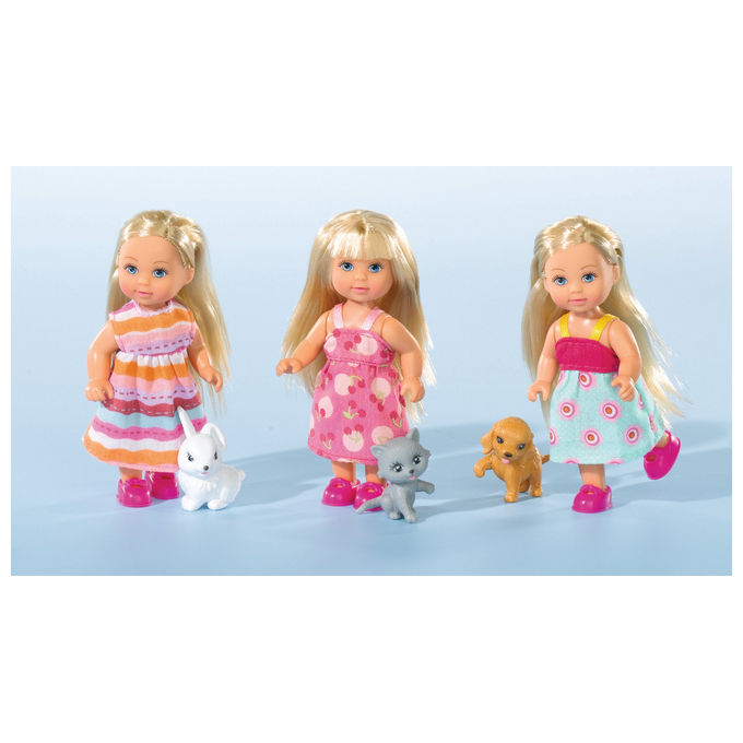 Smoby Bambola Multicolore 105730513 - Giocattolo per Bambini da 3 Anni, 120 mm