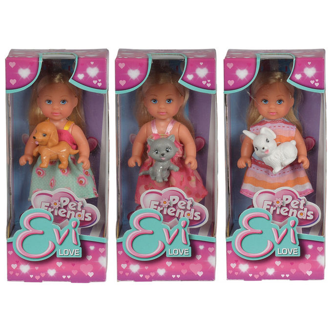 Smoby Bambola Multicolore 105730513 - Giocattolo per Bambini da 3 Anni, 120 mm