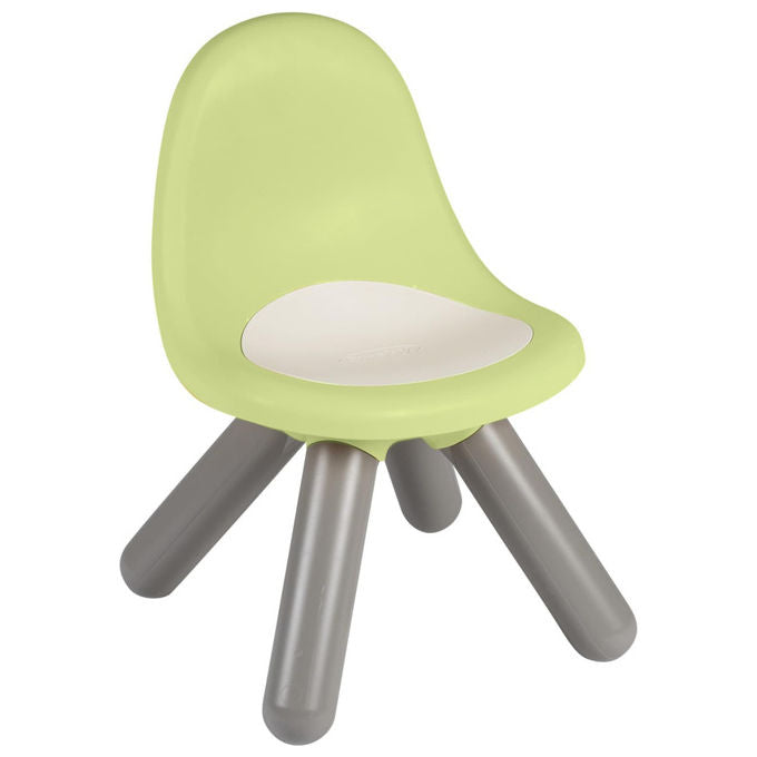 Smoby Life Kid Sedia Verde per Bambini 18+ Mesi Plastica Riciclata Interni Esterni