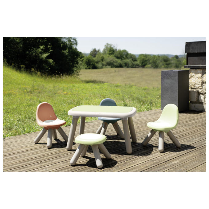 Smoby Life Kid Sedia Verde per Bambini 18+ Mesi Plastica Riciclata Interni Esterni