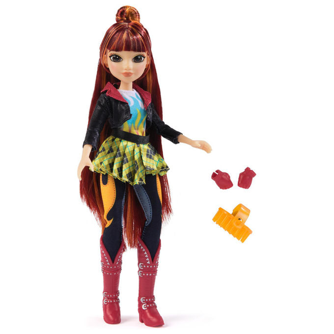 Spin Master Bambola Unicorn Academy Valentina 6072052 Multicolore con Me'ches 4+ Anni