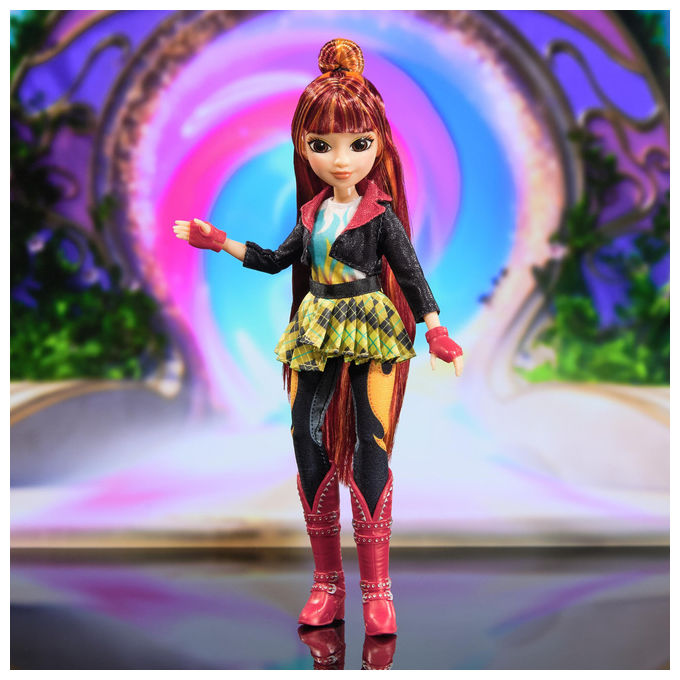 Spin Master Bambola Unicorn Academy Valentina 6072052 Multicolore con Me'ches 4+ Anni