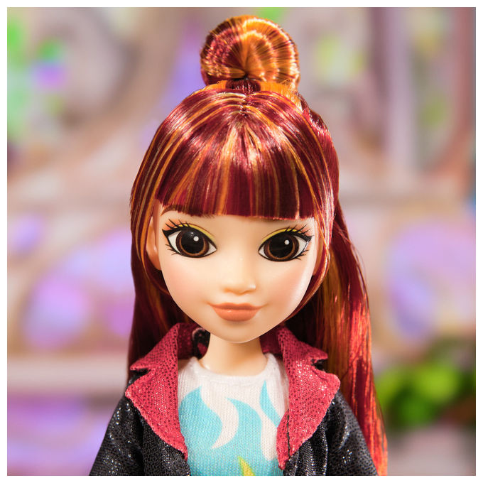 Spin Master Bambola Unicorn Academy Valentina 6072052 Multicolore con Me'ches 4+ Anni