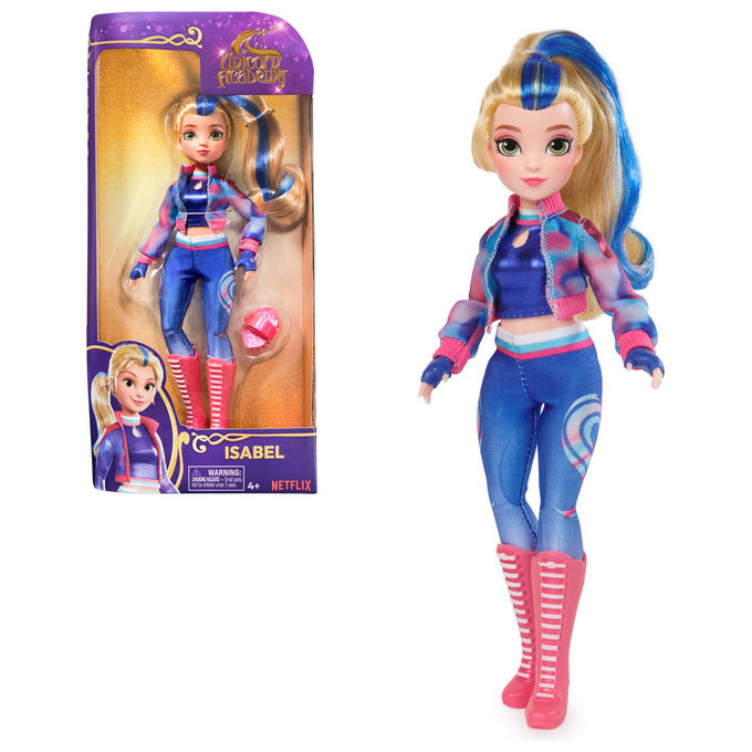Spin Master Bambola Isabel Unicorn Academy Multicolore 4+ Anni con Accessori Moda
