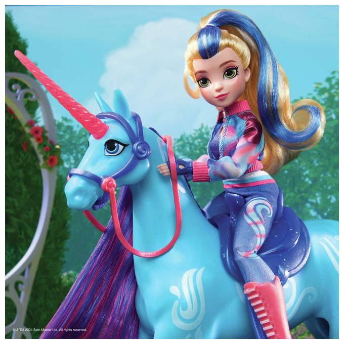 Spin Master Bambola Isabel Unicorn Academy Multicolore 4+ Anni con Accessori Moda