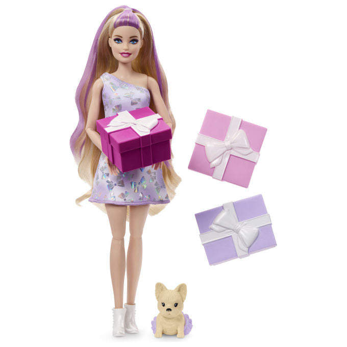 Barbie Bambola alla Moda JFG68 Multicolore con Abito Rimovibile e Arti Flessibili 3+
