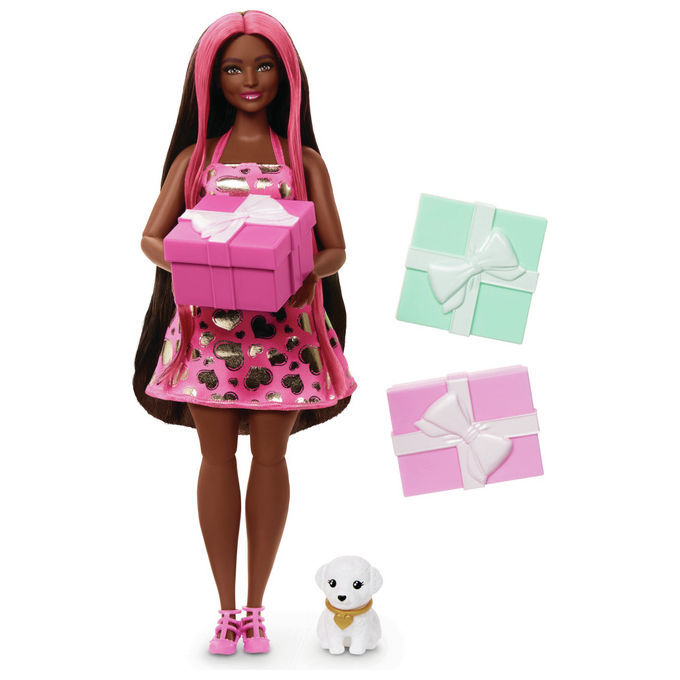 Barbie Bambola alla Moda JFG68 Multicolore con Abito Rimovibile e Arti Flessibili 3+