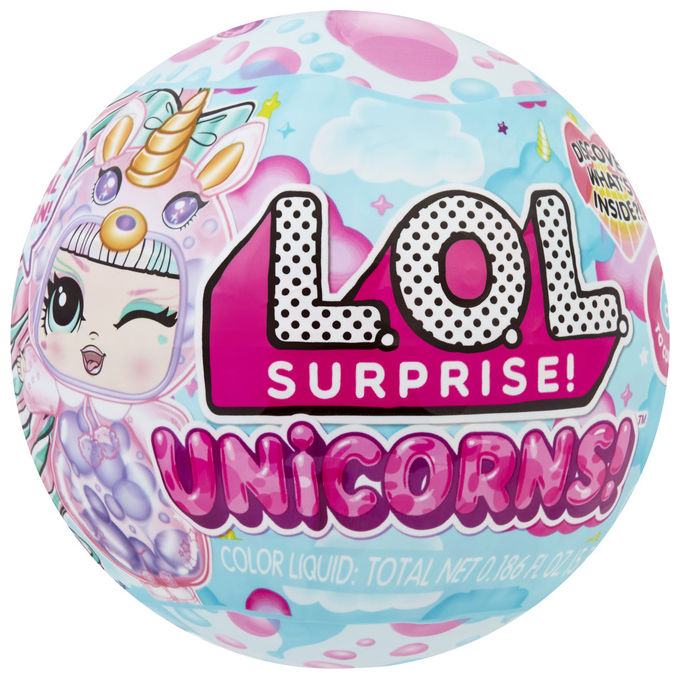 L.O.L. Surprise! Unicorn Tots Mini Bambola Femmina Multicolore 4+ anni MGA 121343