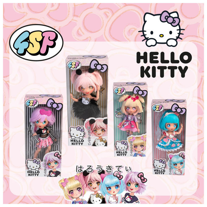 Hello Kitty Bambola Manga Unicorno HKTF0400 19,5cm 15 Punti Articolazione