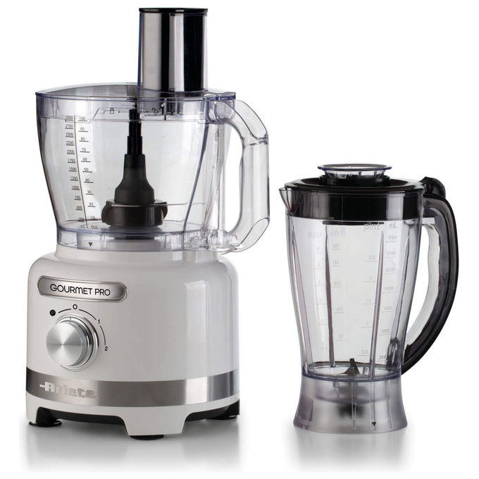 Ariete 1782 Gourmet Pro Moderna Robot da Cucina 3L 1000W Bianco con Frullatore
