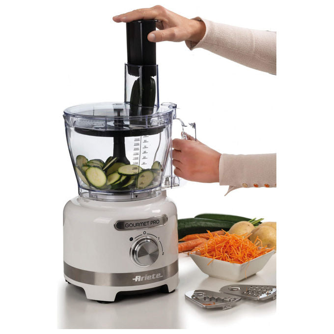 Ariete 1782 Gourmet Pro Moderna Robot da Cucina 3L 1000W Bianco con Frullatore