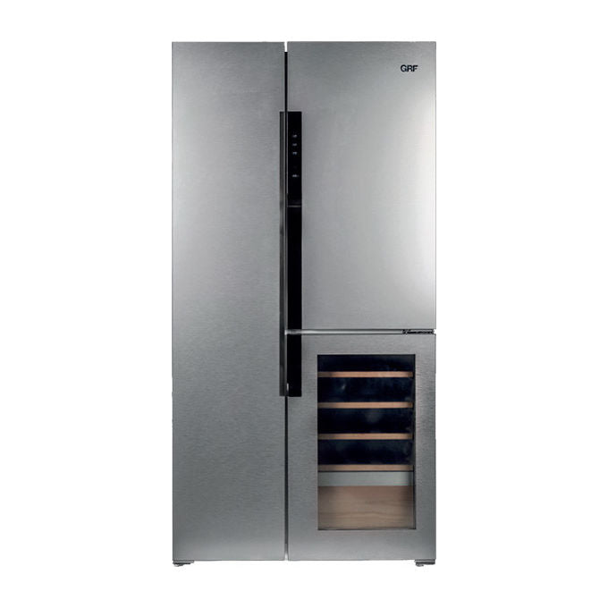 GRF T9183WINXG Frigorifero Side-by-Side 548 L Acciaio Inox No Frost con Cantinetta