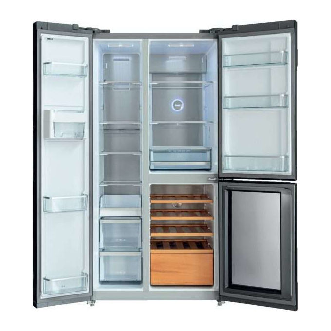 GRF T9183WINXG Frigorifero Side-by-Side 548 L Acciaio Inox No Frost con Cantinetta