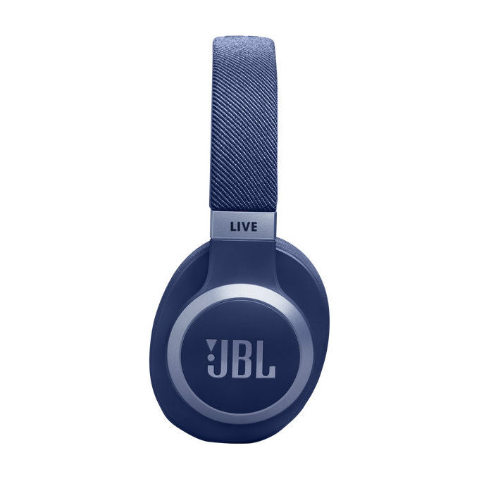JBL Live 770NC Cuffie Wireless Bluetooth Blu con ANC per Musica e Chiamate