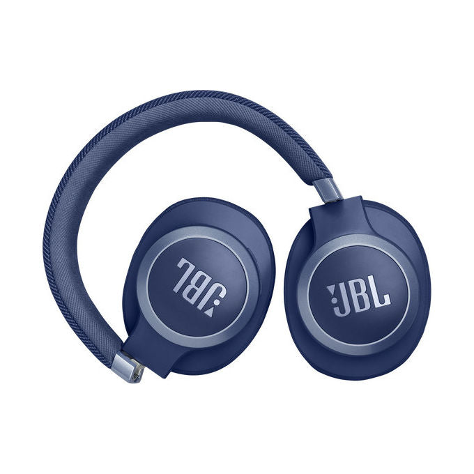 JBL Live 770NC Cuffie Wireless Bluetooth Blu con ANC per Musica e Chiamate