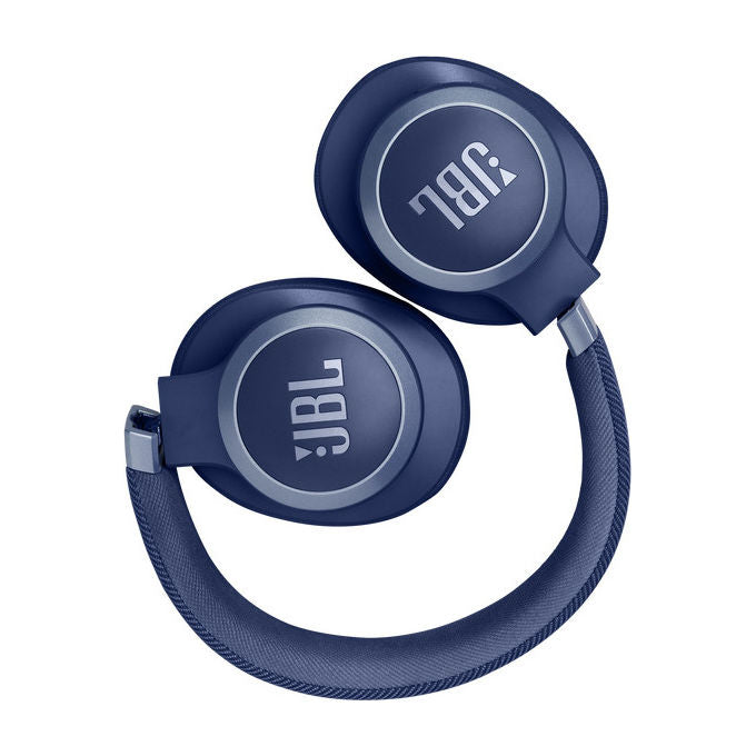 JBL Live 770NC Cuffie Wireless Bluetooth Blu con ANC per Musica e Chiamate