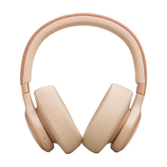 JBL Live 770NC Cuffie Wireless Bluetooth ANC Sabbia per Musica e Chiamate