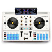 HERCULES DJ Control Mix Ultra Controller DJ Portatile Bluetooth Bianco