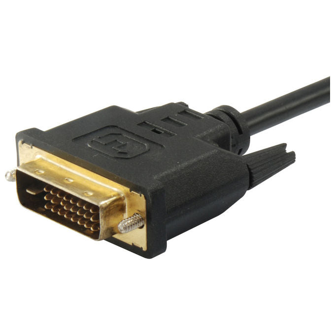 Equip Cavo HDMI a DVI-D 3m Bidirezionale Nero Connettori Maschio Placcati Oro