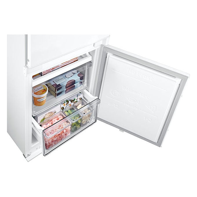 Samsung BRB80F26BCS0EF F1rst 60 AI Frigorifero Combinato da Incasso 264 L 177.5 cm Classe C 35 dB Total No Frost Wi-Fi colore Bianco