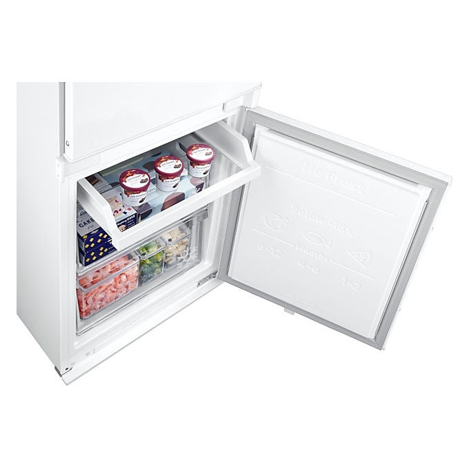 Samsung BRB80F26BCS0EF F1rst 60 AI Frigorifero Combinato da Incasso 264 L 177.5 cm Classe C 35 dB Total No Frost Wi-Fi colore Bianco