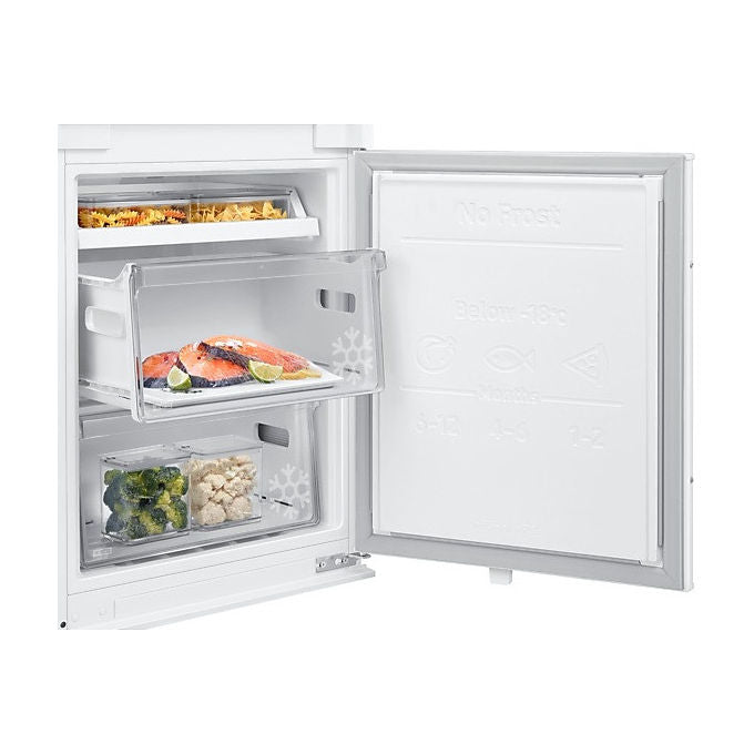 Samsung BRB80F26BCS0EF F1rst 60 AI Frigorifero Combinato da Incasso 264 L 177.5 cm Classe C 35 dB Total No Frost Wi-Fi colore Bianco
