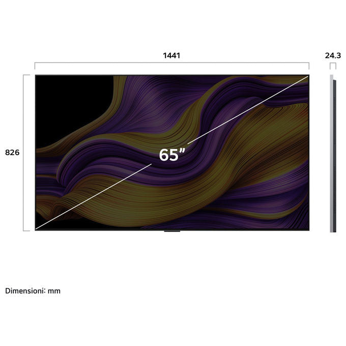 LG OLED65G56LS Smart TV 65'' 4K OLED evo α11 Gen2 WebOS HDR 120Hz