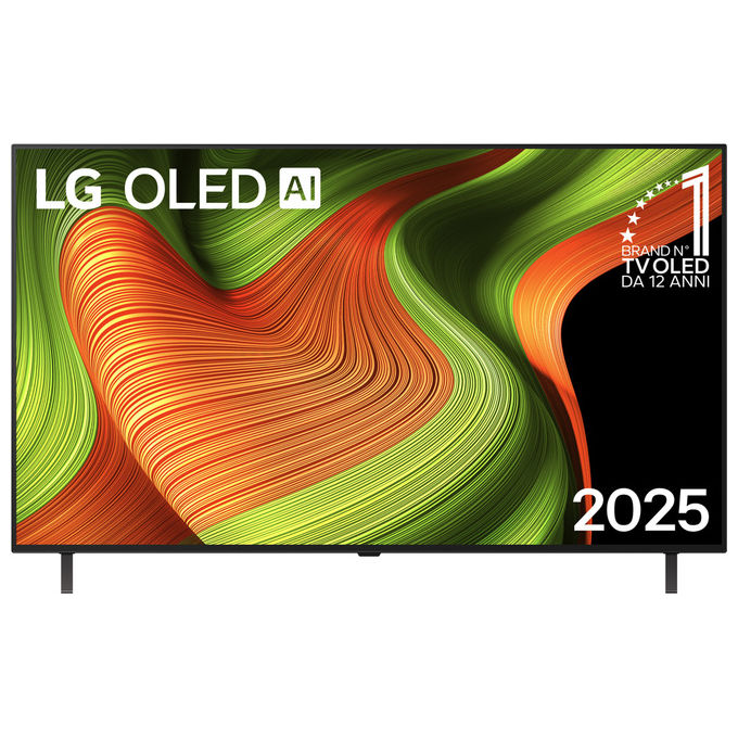 LG OLED55B56LA Smart TV 55 Pollici 4K Ultra HD OLED WebOS α8 Gen2 Dolby Vision