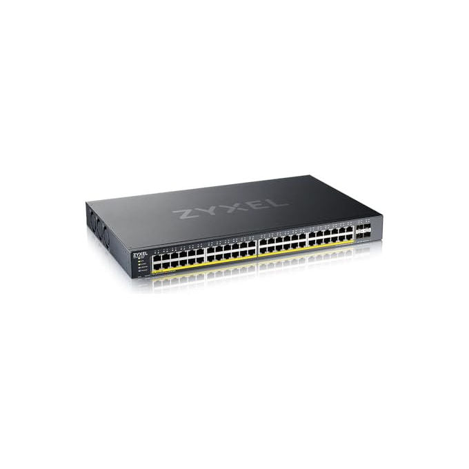 Zyxel Nebula Switch PoE 48 porte Gigabit Ethernet Cloud Ibrida - Smart Managed