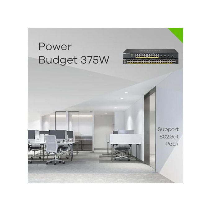 Zyxel XGS1935-52 Switch Smart Managed Ethernet Gigabit 48 porte 4 SFP+ 10G Nebula