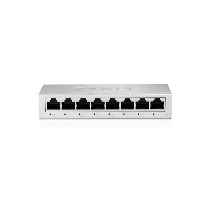 Zyxel GS-108B v5 Switch Ethernet 8 porte Gigabit non gestito per rete domestica